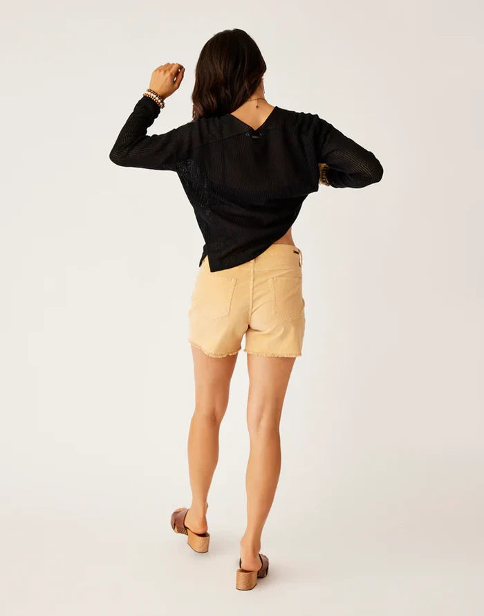 CARVE DESIGNS OAHU BUTTER WOMANS SHORT 4"