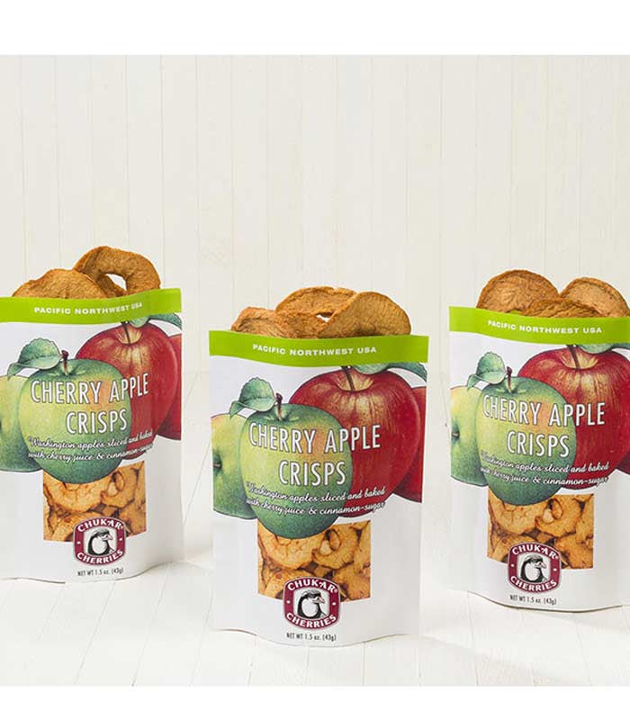 Cherry Apple Crisps