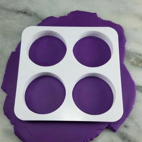 Circle Quadruple Cutter ! - Letters/ Numbers/ Shapes