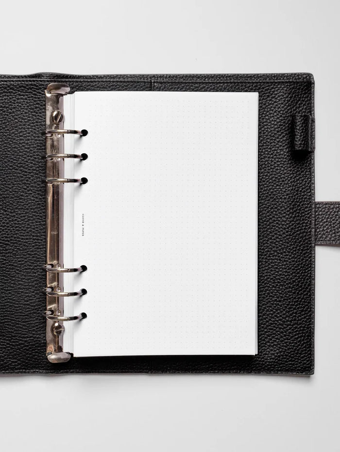 Cloth and Paper A5 Dot Grid Six Ring Insert