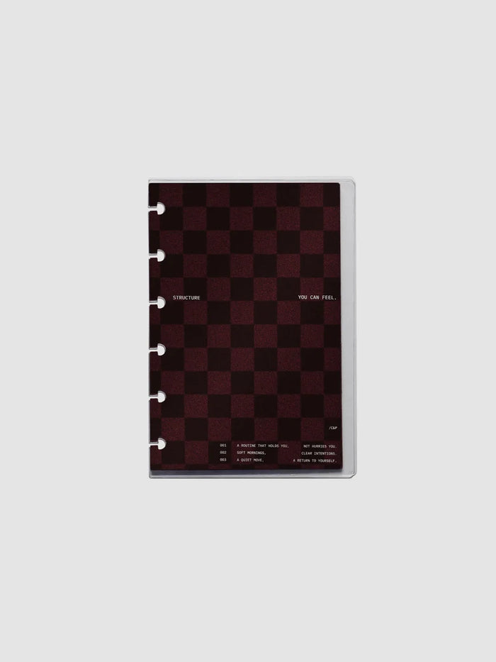 Cloth and Paper Checkered Velvet Dashboard Cover Set CP Petite
