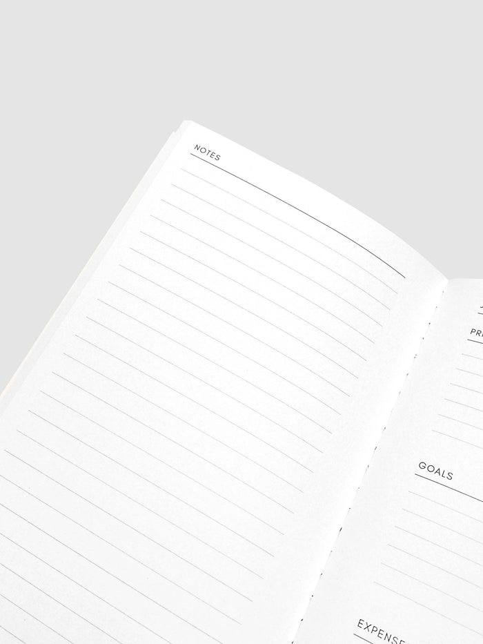 Cloth & Paper - 2027 Dated Travel Notebook | Monthly | Pocket Plus