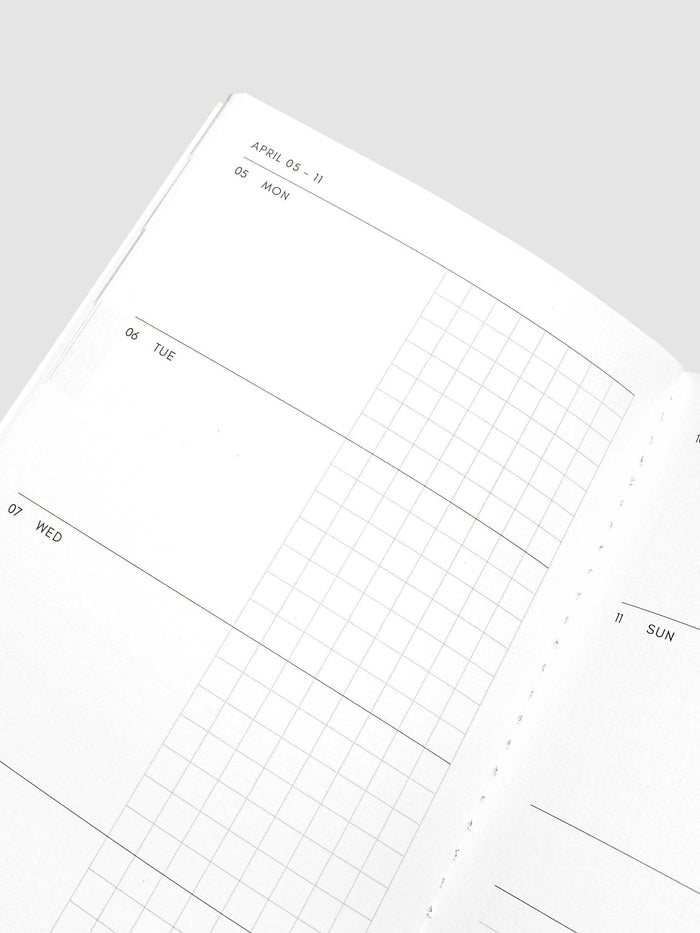 Cloth & Paper - 2027 Dated Travel Notebook Set | Weekly Horizontal | A5 Slim
