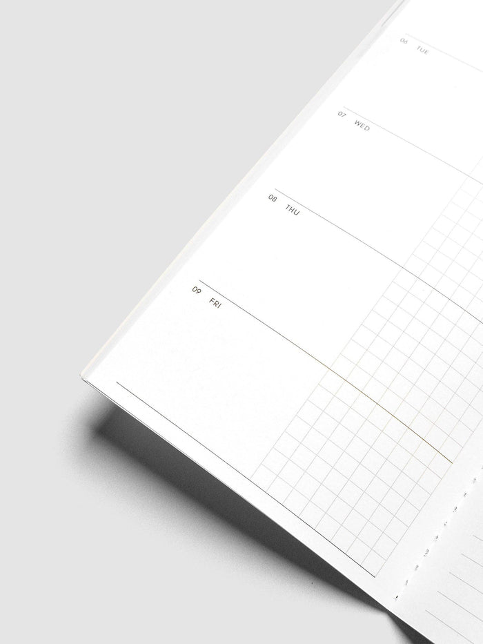 Cloth & Paper - 2027 Dated Travel Notebook Set | Weekly Horizontal | A5 Slim