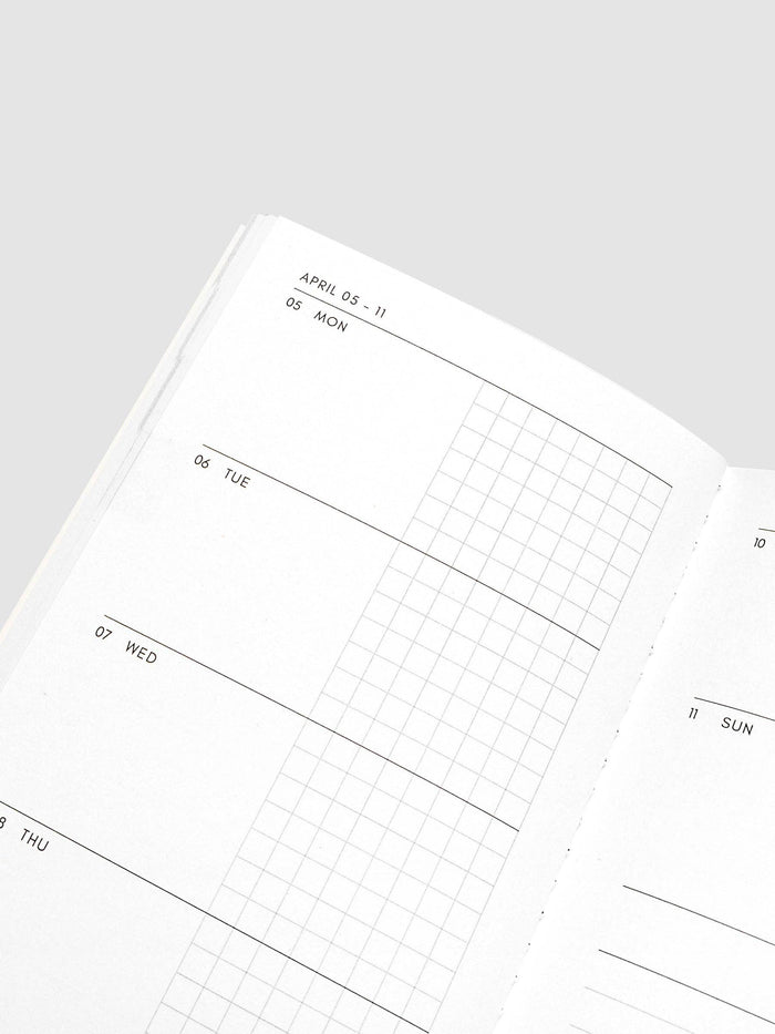 Cloth & Paper - 2027 Dated Travel Notebook Set | Weekly Horizontal | Pocket Plus
