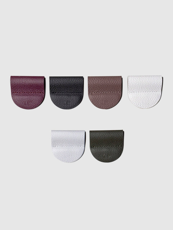 Cloth & Paper - Magnetic Bookmark | Pen Holder | Leather: Smoked Salt