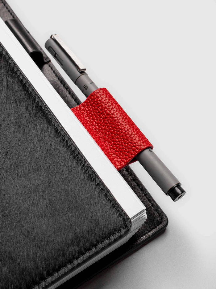 Cloth & Paper - Magnetic Bookmark | Pen Holder | Leather