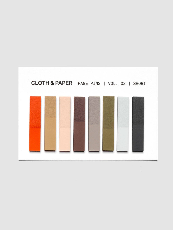 Cloth & Paper - Page Pins | Short