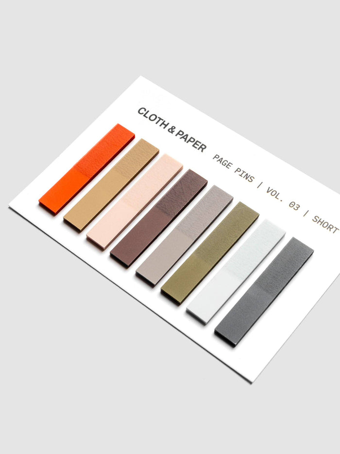 Cloth & Paper - Page Pins | Short