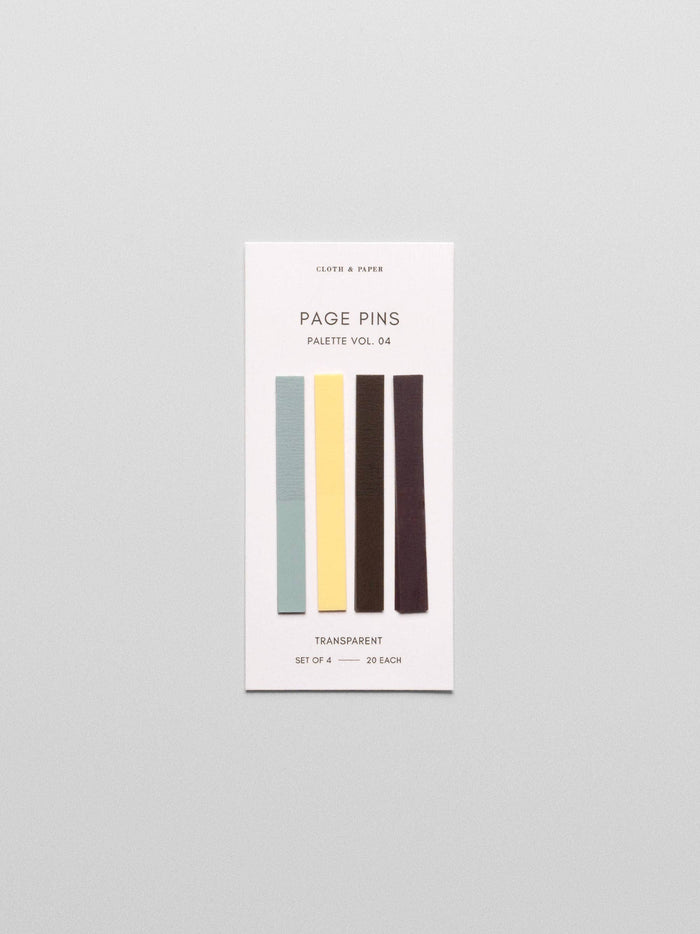 Cloth & Paper - Page Pins | Vol. 4