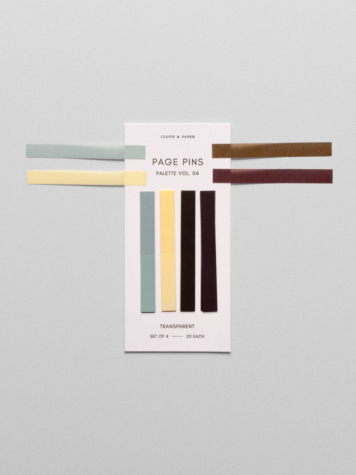Cloth & Paper - Page Pins | Vol. 4