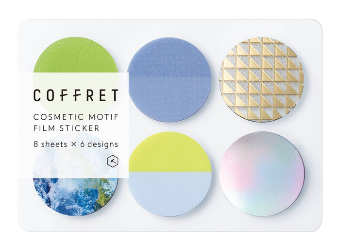 "COFFRET" CIRCLE Decoration Sticker
