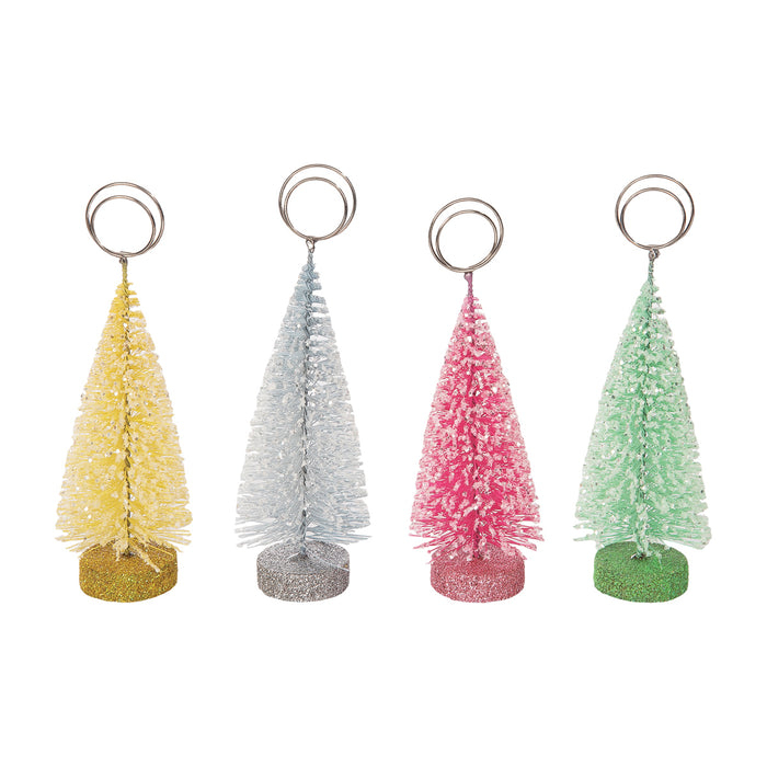 A Color Tree Card Holders, Set of 4.