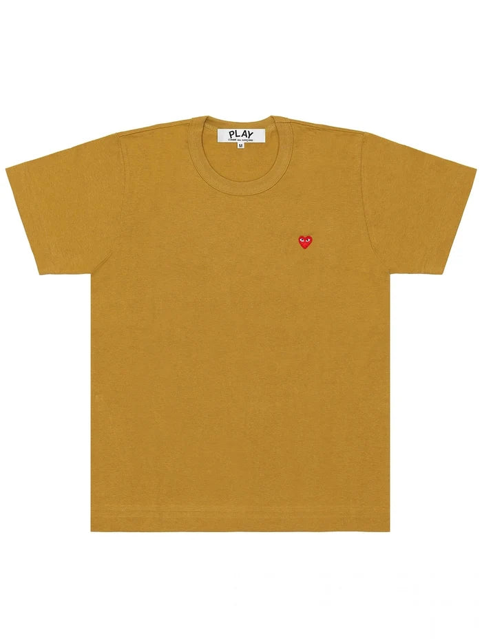 Comme Des Garçons Play - T-shirt Homme AZ-T314-051-5 - Olive-T-shirts-AZ-T314-051-5