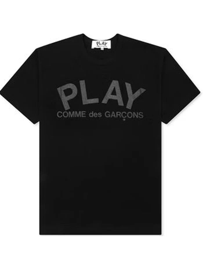Comme Des Garçons Play - T-shirt AZ-T188 - Black-T-shirts-AZ-T188-051-1