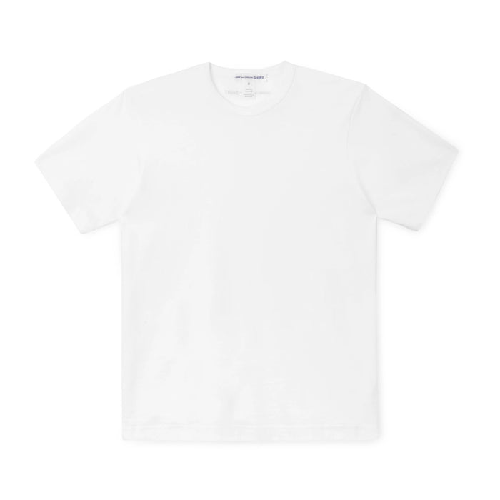 Comme des Garçons SHIRT - T-shirt Manches Courtes FI-T011-S22-4 - White-T-shirts-FI-T011-S22-4
