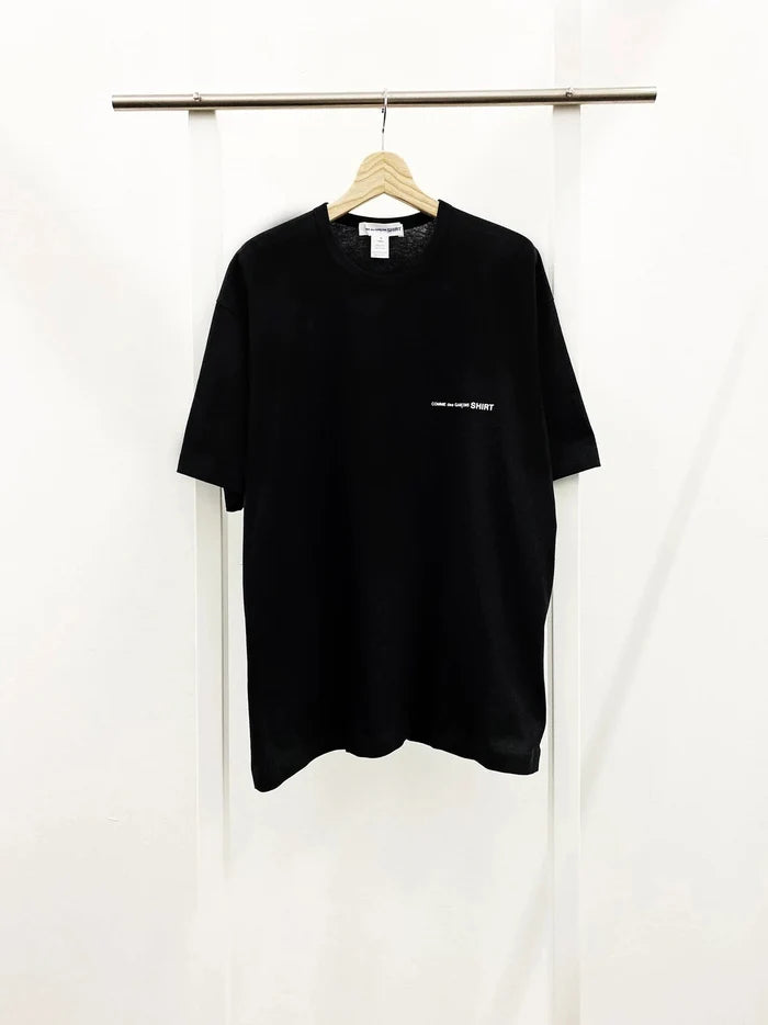 Comme des Garçons SHIRT - T-shirt Manches Courtes Surdimensionné FI-T017-S22-1 - Black-T-shirts-FI-T017-S22-1