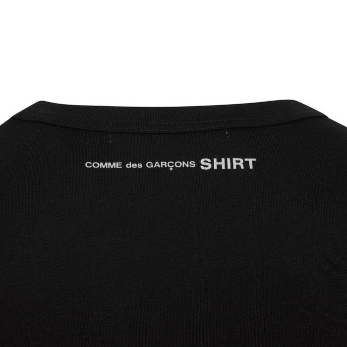 Comme des Garçons SHIRT - T-shirt Manches Longues FI-T010-S22 - Black-T-shirts-FI-T010-S22