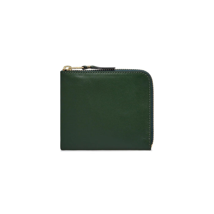 Comme des Garçons Wallet - Classic Line Arecalf - Bottle Green - SA3100-Accessoires-SA3100