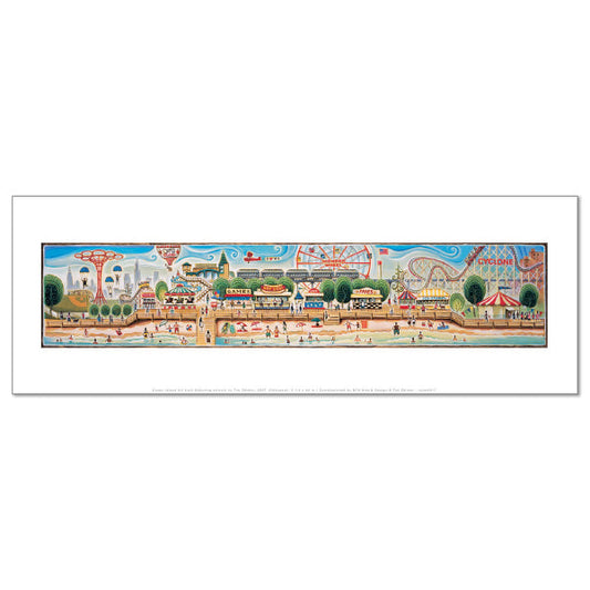 Tim Zeltner, Coney Island, 2007, Commissioned by MTA Arts & Design. © Tim Zeltner. Fine Art Prints in various sizes by Museums.Co