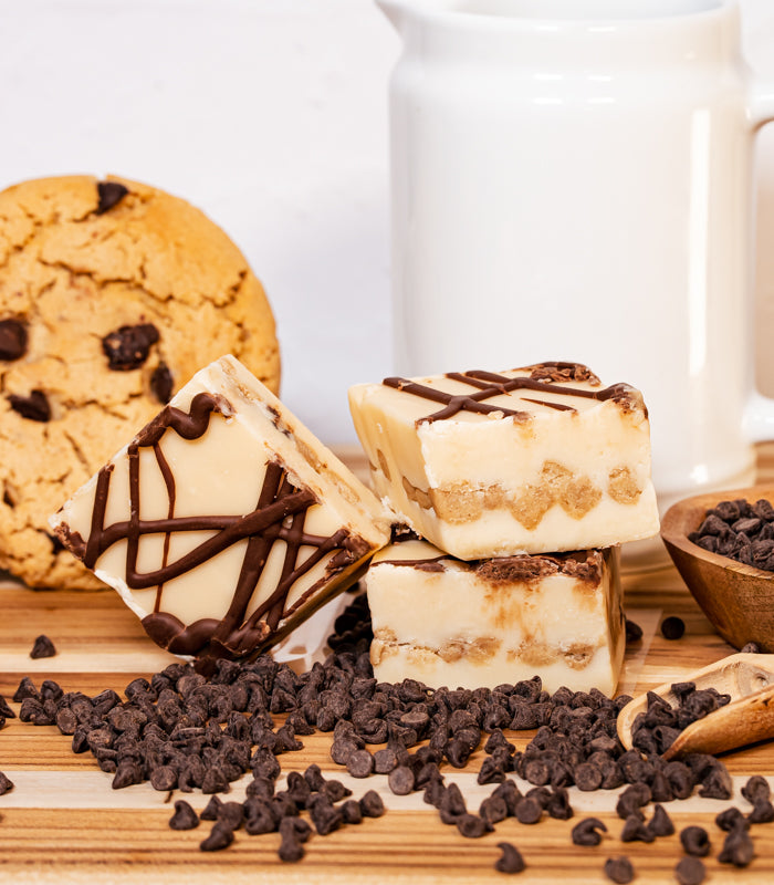 Fifty Five Fudge Cookie Dough Fudge