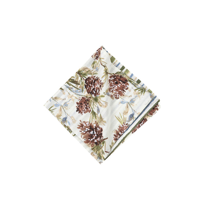 Cooper Pines Table Linens table linens displayed as a coordinated tabletop setting.