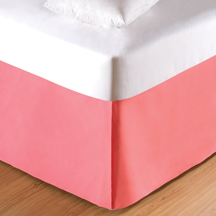 A Coral Bed Skirt.