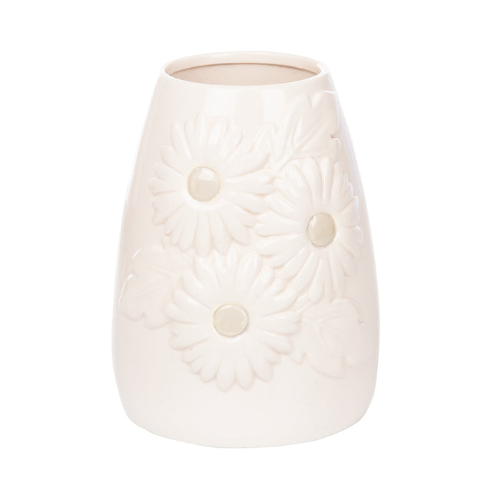 A Daisy Ceramic Vase.