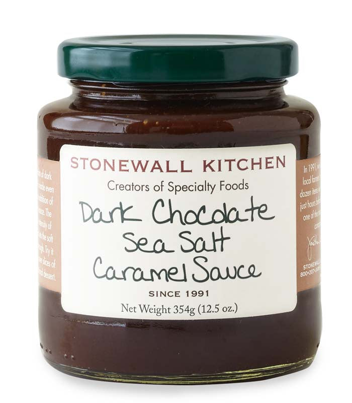 Dark Chocolate Sea Salt Caramel Sauce