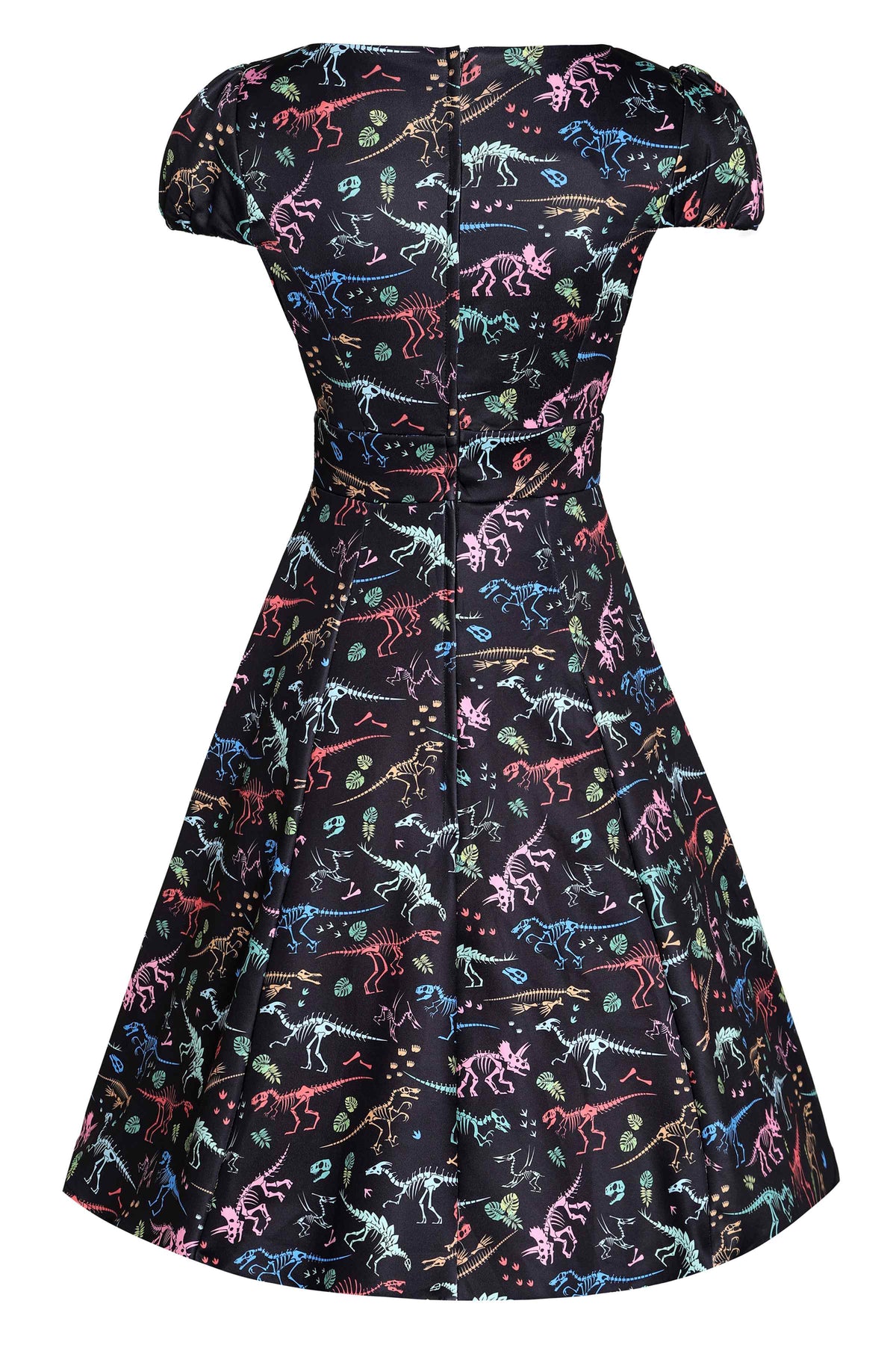 Claudia Black Dinosaur Fossil Dress