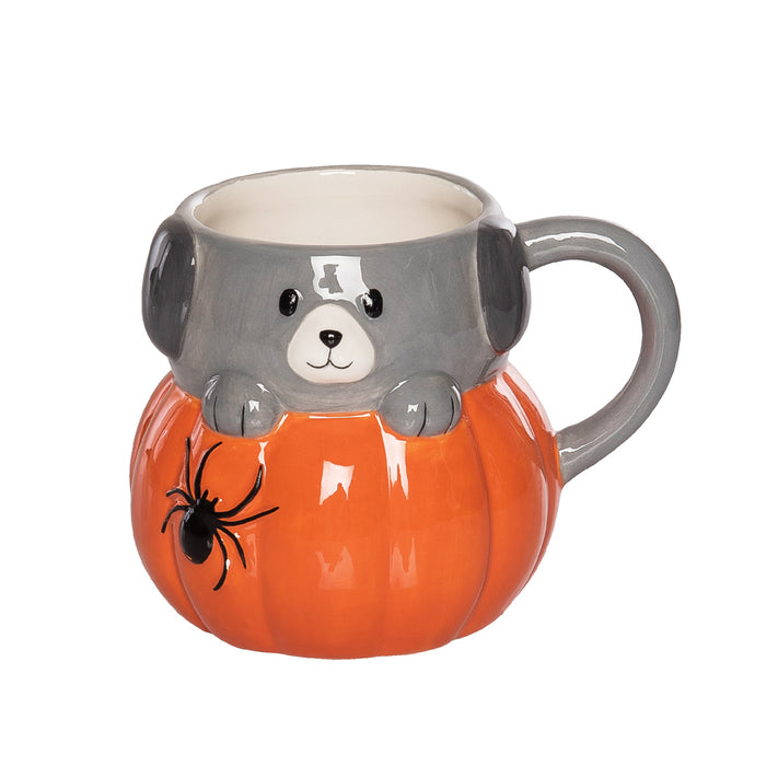 A Dog Pumpkin Mug.