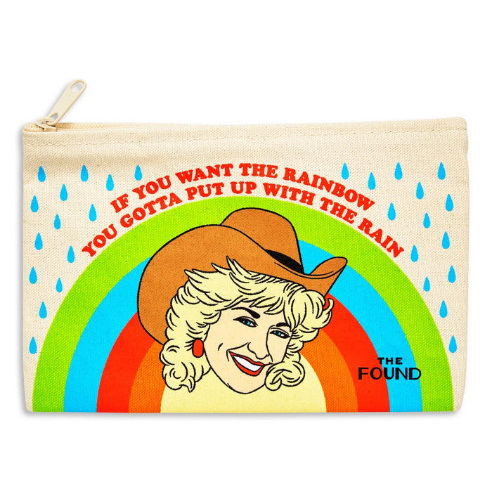 Dolly Cowgirl Rainbow Pouch