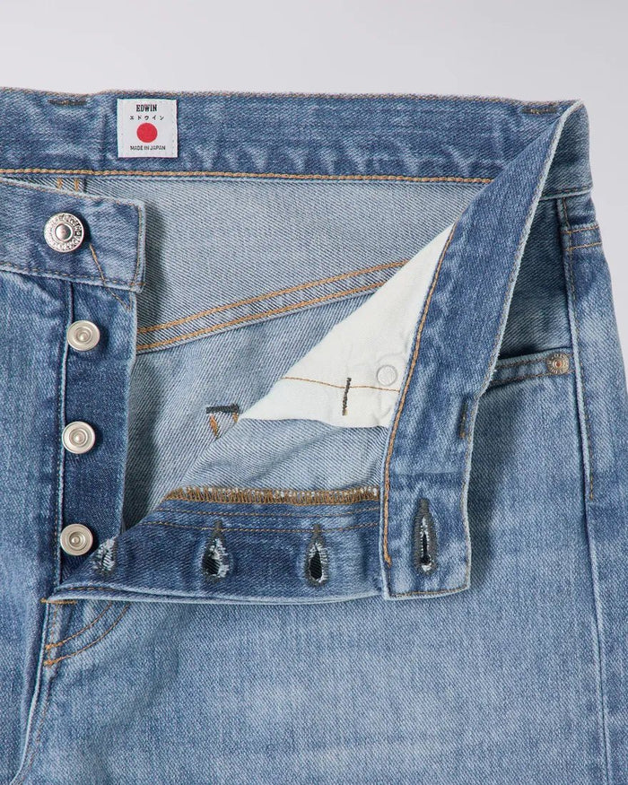 Edwin - EEU32-456M Jean Slim Tapered Yoshiko Left Hand Denim - Blue Light Used-Pantalons et Shorts-I030688 01JL
