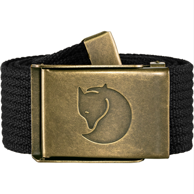 FJALLRAVEN CANVAS BRASS BELT 4 CM