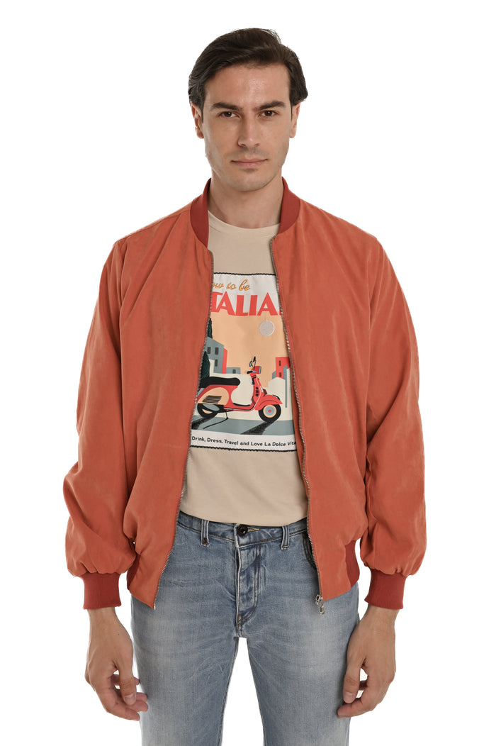 Giacca regular Bomber SS25