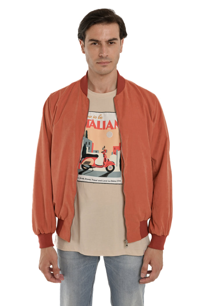 Giacca regular Bomber SS25