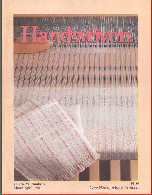 Handwoven, March/April 1985 Digital EditionImage