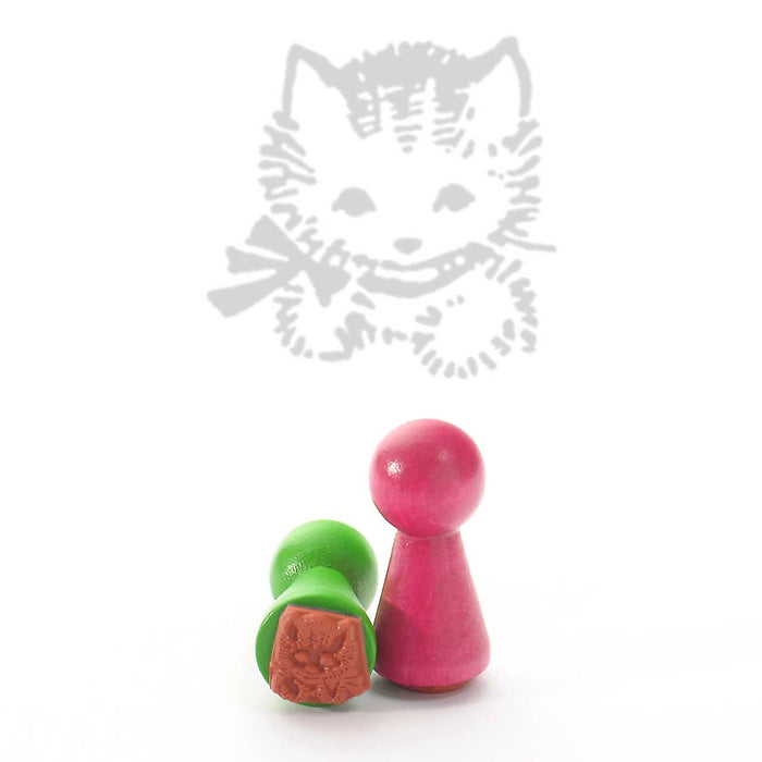 Heindesign Mini Rubber Stamp: Cat