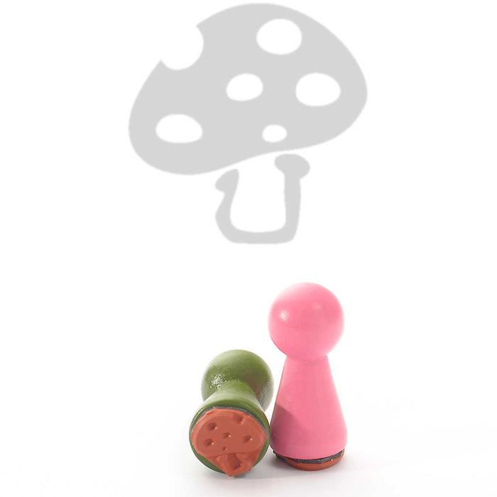 Heindesign Mini Rubber Stamp: Toadstool