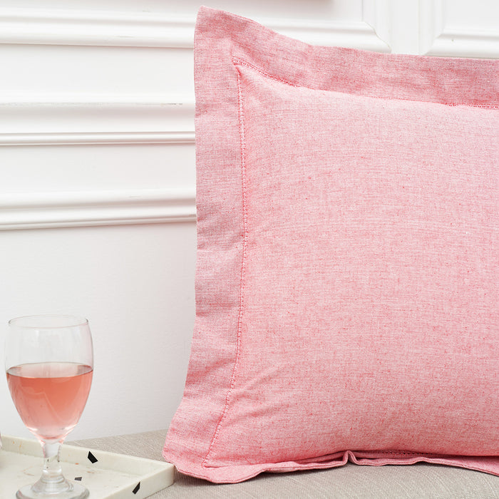 A Hemstitch Pillow.