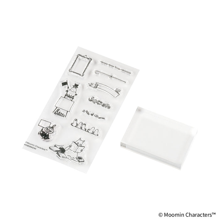 Hobonichi Moomin: Clear Stamp - Moomin Frame