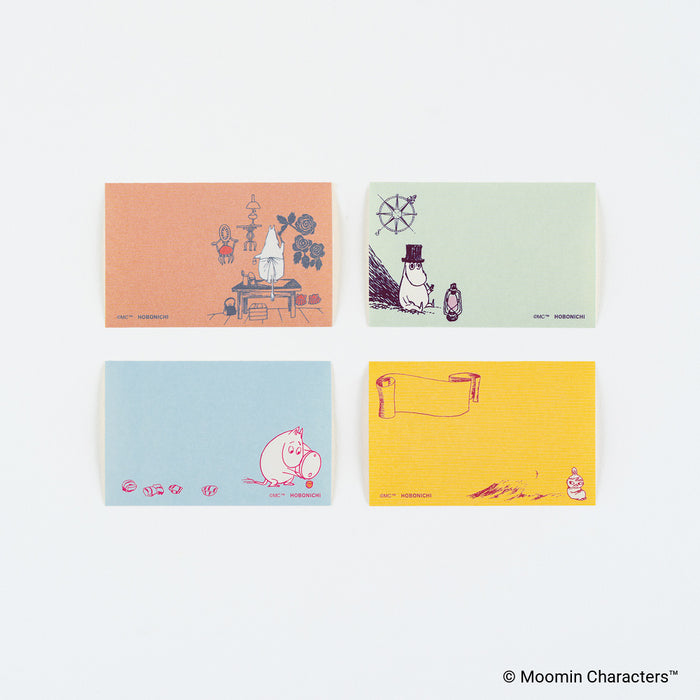 Hobonichi Moomin: Sticky Note Roll (Moomin Family's Island Life)