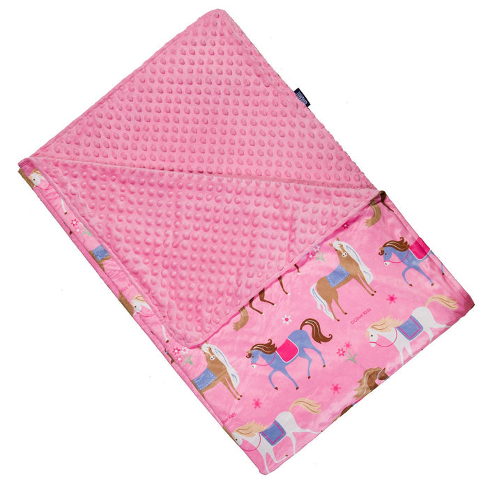 Horses Plush Throw Blanket - Premium Bags and Totes from Wildkin - Just $49.95! Shop now at Pat's Monograms
