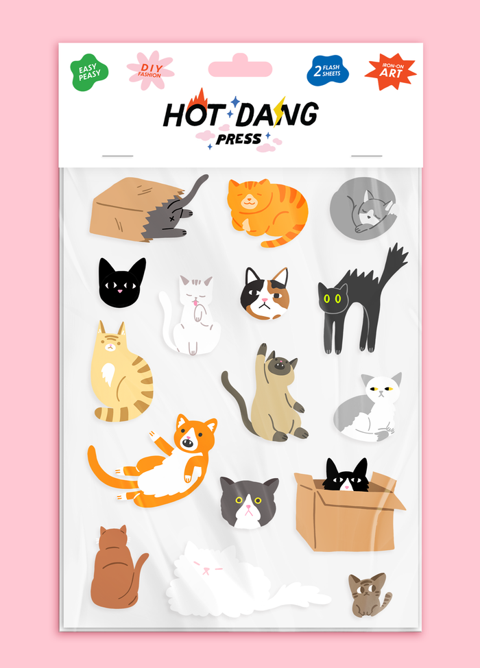 Hot Dang Press - All Cats Sheet Set
