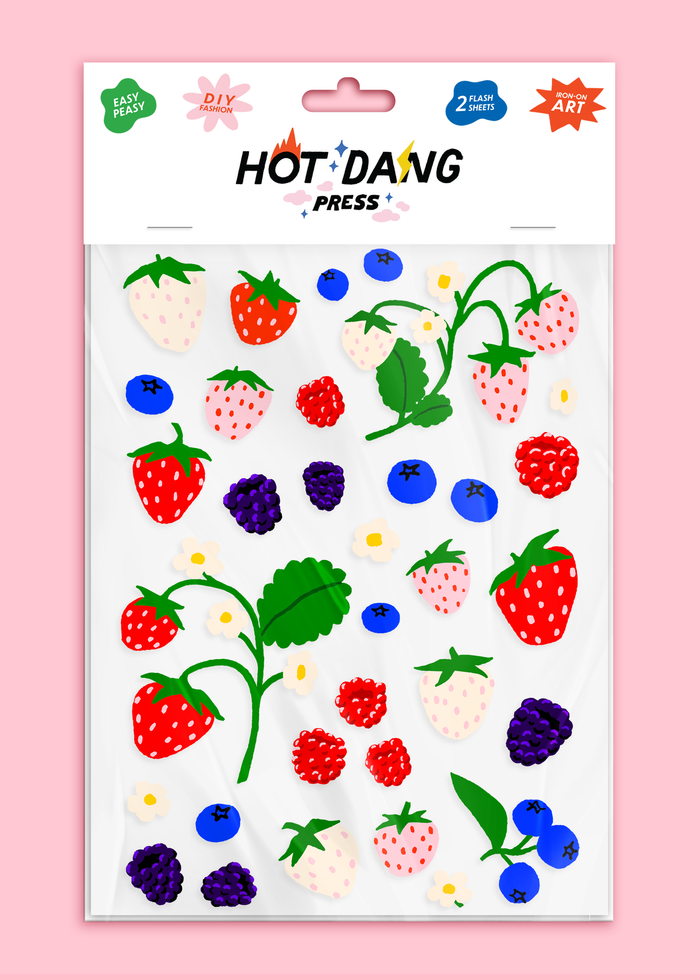 Hot Dang Press - Oops All Berries Sheet Set
