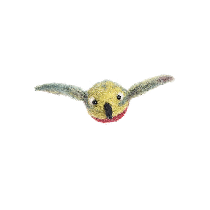 A Hummingbird Felted Wool Ornament.