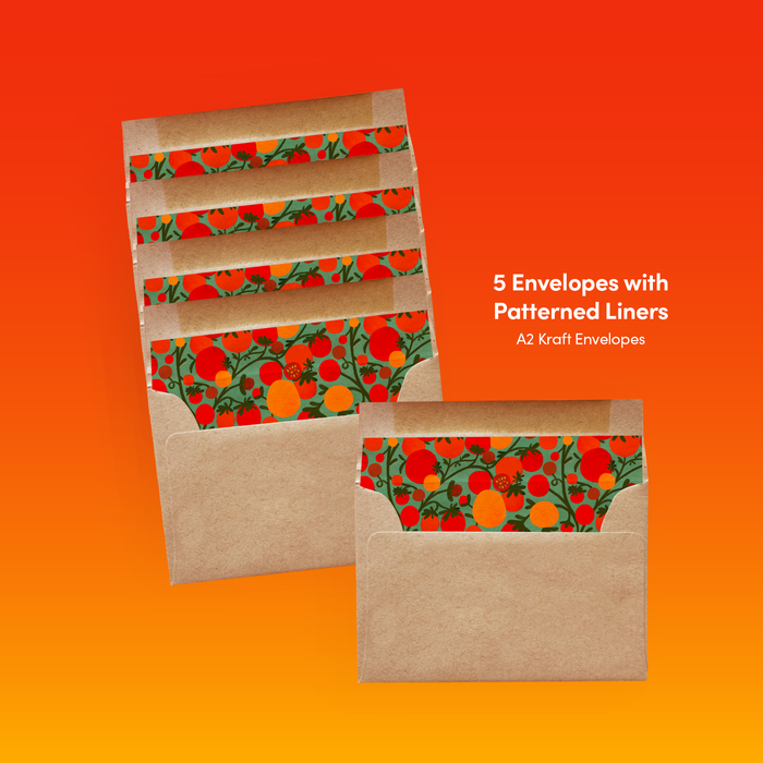 Igloo Letterpress - Tomato Letter Writing Kit
