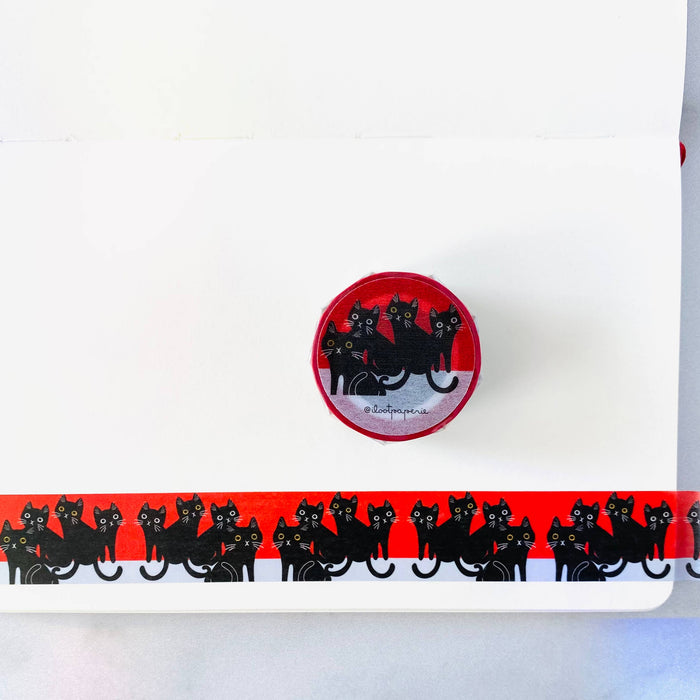 ILOOTPAPERIE - Blood Moon Meow Washi Tape