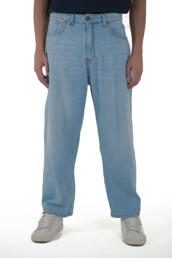 Jeans baggy Nease Music Chiaro