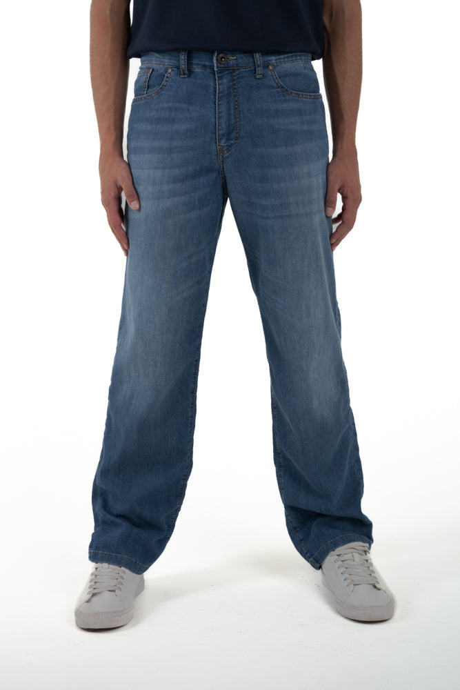 Jeans in cotone loose Dick Music Medio